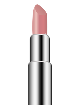 Classic Pink Satin Lipstick in Silver Metallic Case